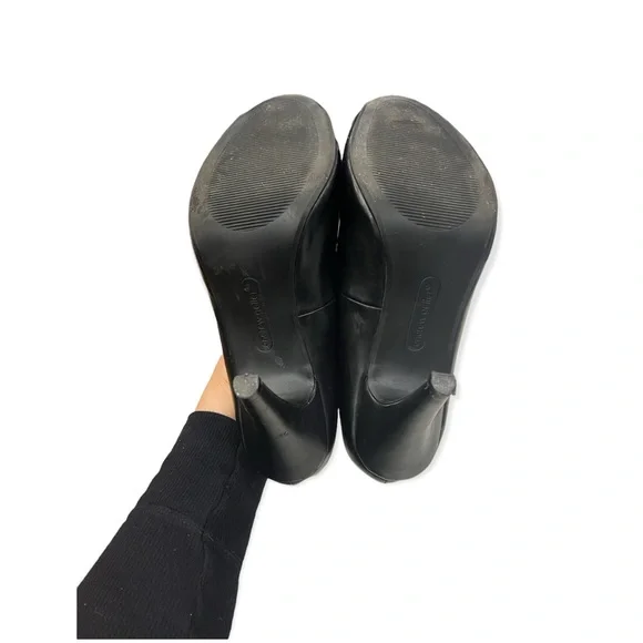 Andrew Geller "Tagalong" classic peep toe pumps - Picture 4 of 5